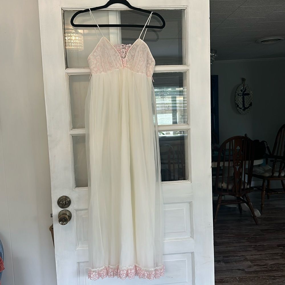 Vintage Mr Jac Nylon Lace Nightgown